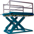 Electric hydraulic warehouse lifter machine